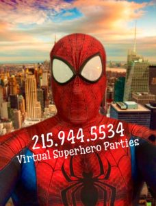 Virtual Superhero Parties, Superhero ZOOM Calls