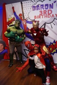 Hire Superheroes for Birthday Parties
